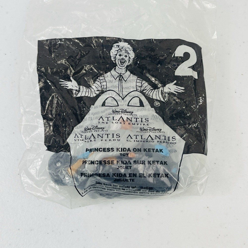 Disney Atlantis Princess Kida on Ketak McDonalds Happy Meal Toy 2